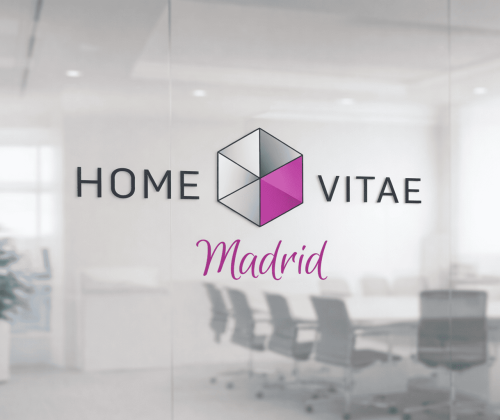 Imagen del logo en una oficina
